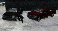 Auto Theft Task Force Silverado's