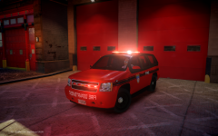 2013 Chevrolet Tahoe Fire Department with Code 3 XF2300