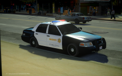 Two LASD Vics.