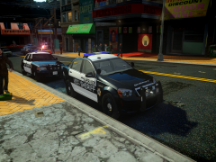 2014 Chevy Caprice spotted outside Broker comedy club