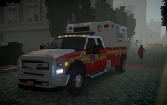 [WIP] 2013 Ford F450 - FDNY ambulance (lights preview)