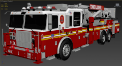 2013 FDNY Seagrave Aerialscope II (Tower Ladder)