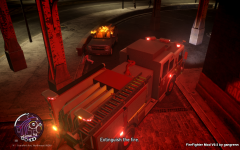 [TEASER - DAY #17] Vehicle fire - Firefighter mod by gangrenn [WIP]