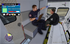 [WIP] Patient treatment inside the ambulance - FireFighter mod by gangrenn