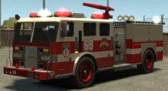 Liberty City Emergency services Fire Truck