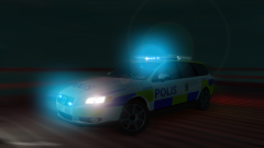 Volvo V70 Sverige Polis