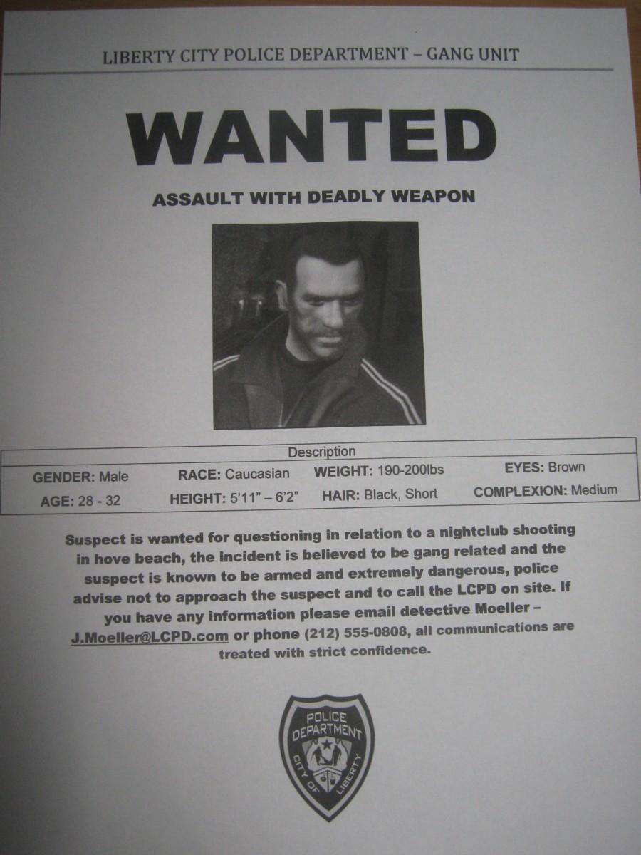 GTA V - Wanted Niko Bellic 