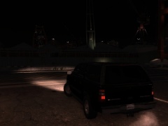 Blacked out Suburban