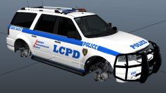 Temp. car for the polpatriot, until the convert for nfs ford interceptor utility.