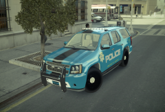 Tahoe Highway Patrol supervisor car