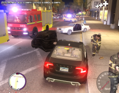 Non-fatal vehicle fire