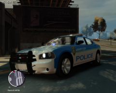 Liberty City Police roads policing vehicle
