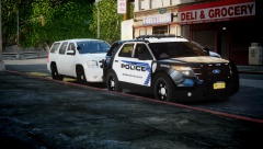 2010 Unmarked Chevrolet Tahoe PPV & 2013 Marked Ford Explorer Police Interceptor Utility