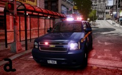 New York State Police Tahoe