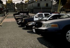 13 different LAPD cars