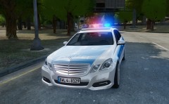 Mercedes Benz E-Class - Polizei Baden-WÃ¼rttemberg (ELS7)