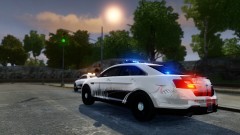 2013 Ford Police Interceptor - Liberty City Police Department (ELS7)