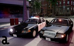 LAPD Ford Crown Vics