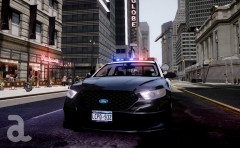 2013 Ford Police Interceptor - Liberty City Police Department (ELS7)