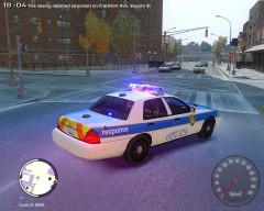 Liberty City Police Beat Response vehicle