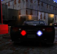 Unmarked Coquette Police Interceptor