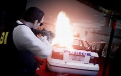 You're assaulting a federal agent!