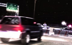 "Roadblock successful, move in for the bust!"