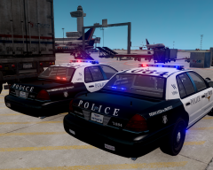 Ft. Worth CVPI Patrol Units