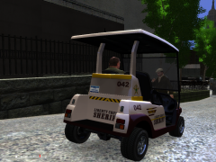 Playing around with Corleone's Golf Cart :D