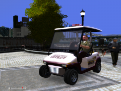 Playing around with Corleone's Golf Cart :D