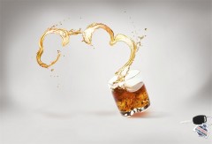 Utah Drive Sober Whiskey Cuffs