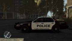 Closeup CVPI traffic