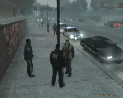 Alderney State Trooper traffic stop