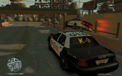 How no to park a police vehicle,