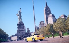 Satue Liberty, Rotterdam Tower