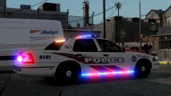 2011 Crown Victoria Police Interceptor "Liberty Police Department"