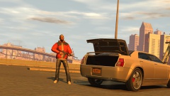 Waiting for the delivery.