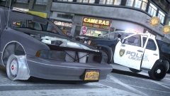 The Chase Continued On Foot