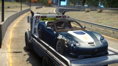 And I broke my Corvette too