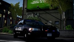 Slicktop Ford Crown Victoria Police Interceptor