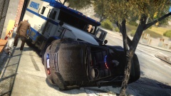 How the armored truck chase ended