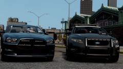 2011 Ford Taurus Police Interceptor & Unmarked 2012 Dodge Charger