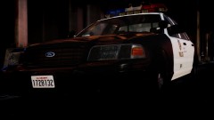 2003 Ford Crown Victoria LAPD With Black Trim