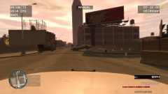 Suspect crashed at the Harrison Street.