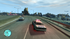 Police chase on the Dukes Expressway