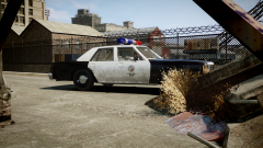 LAPD down the street