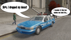 Just cops bein' cops...