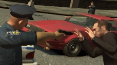 Get out! Hands in the air!