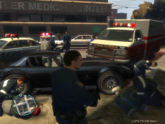 Aftermath of a speedy pursuit.