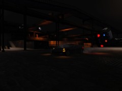 Hollywood style police car disable